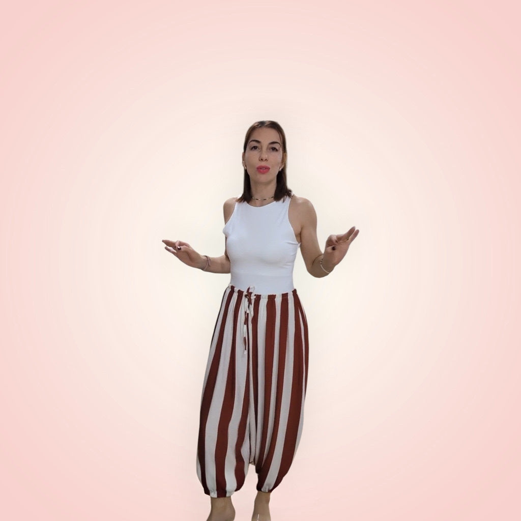 Pantalón Bombachos Rayas