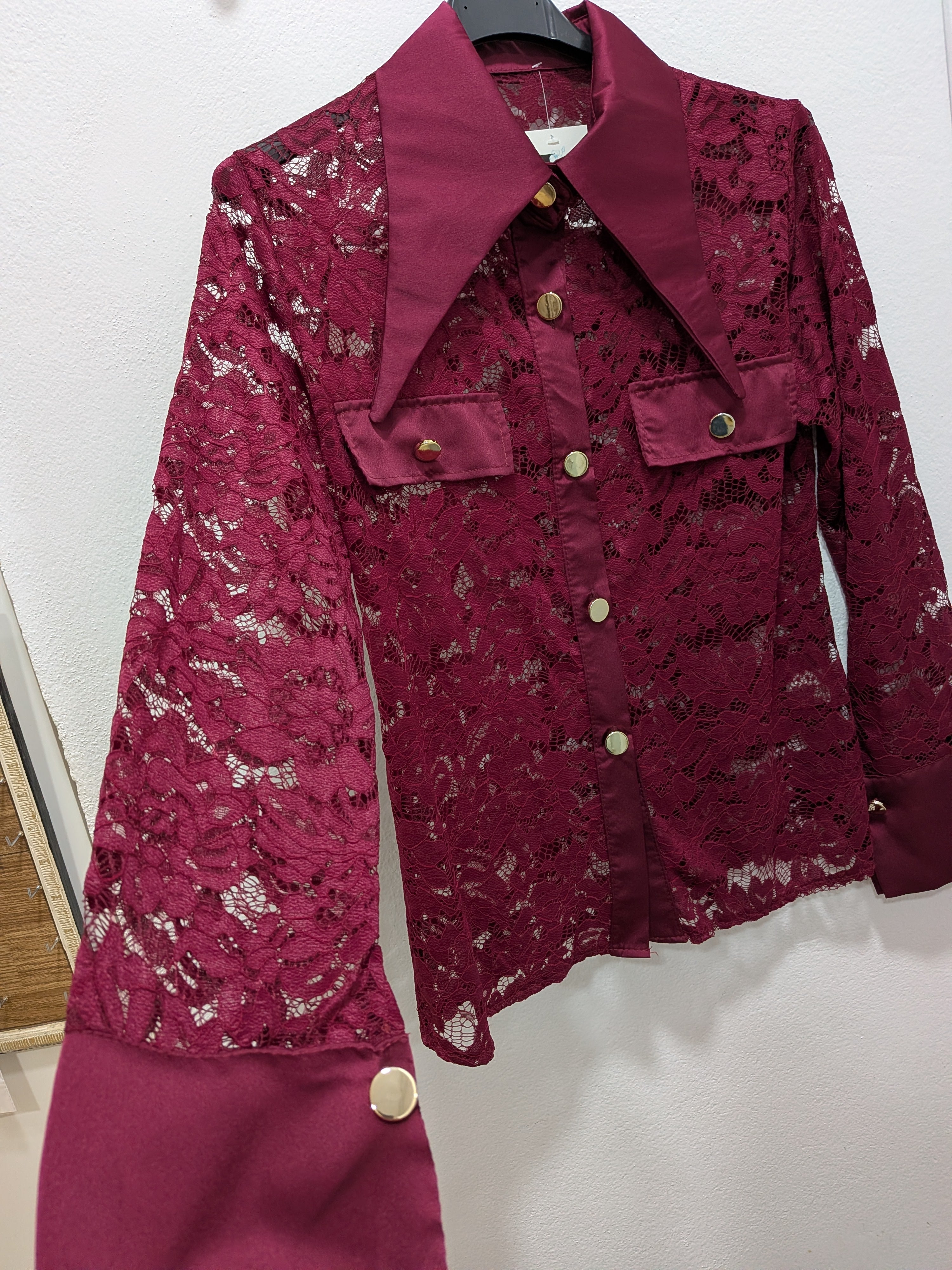 Camisa encaje