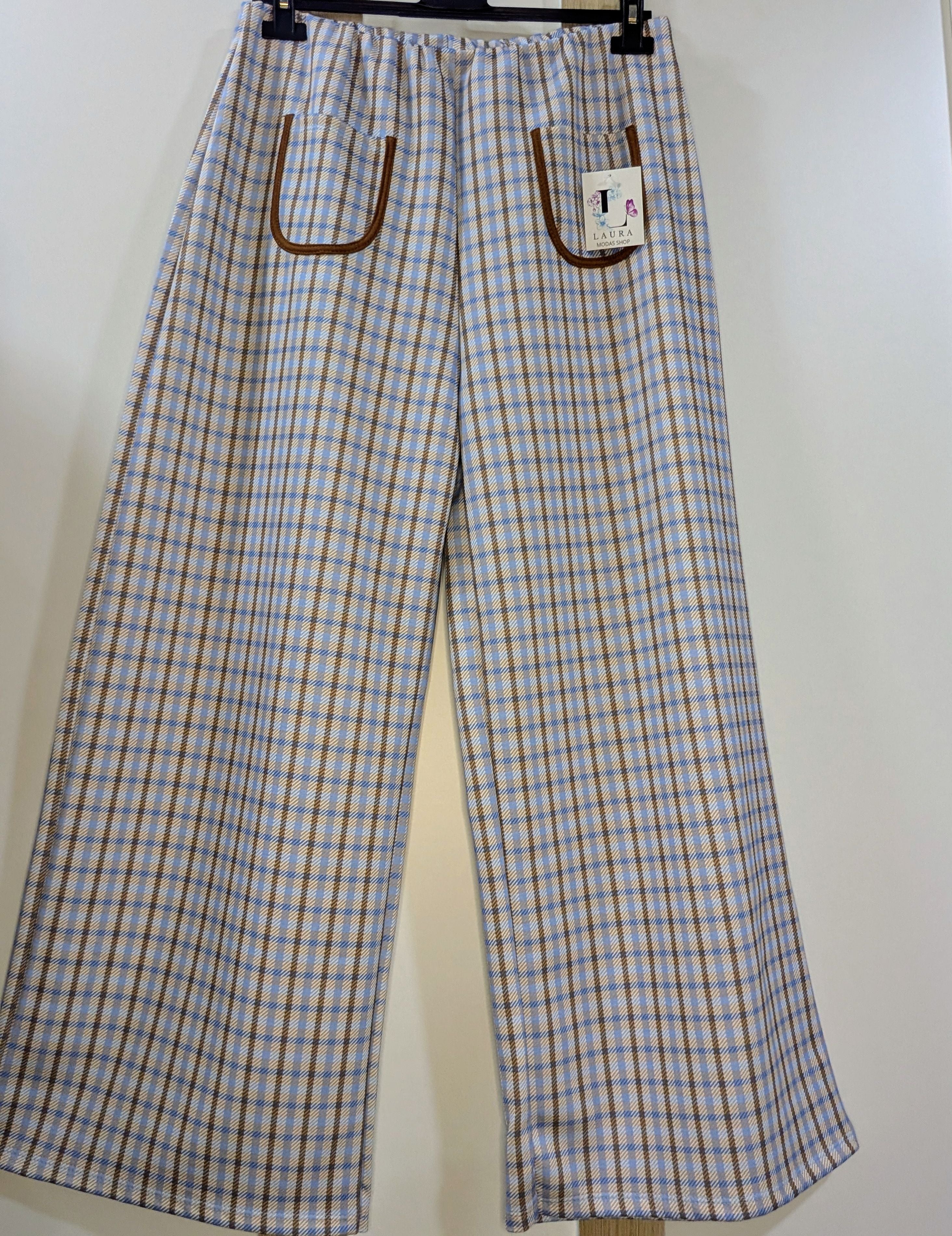 Pantalón cuadros