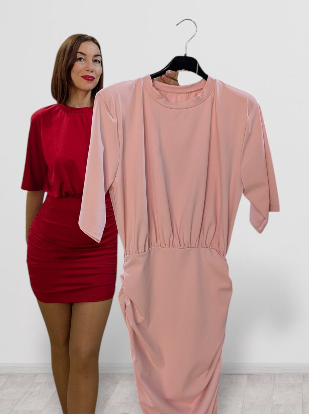 Vestido Drapeado