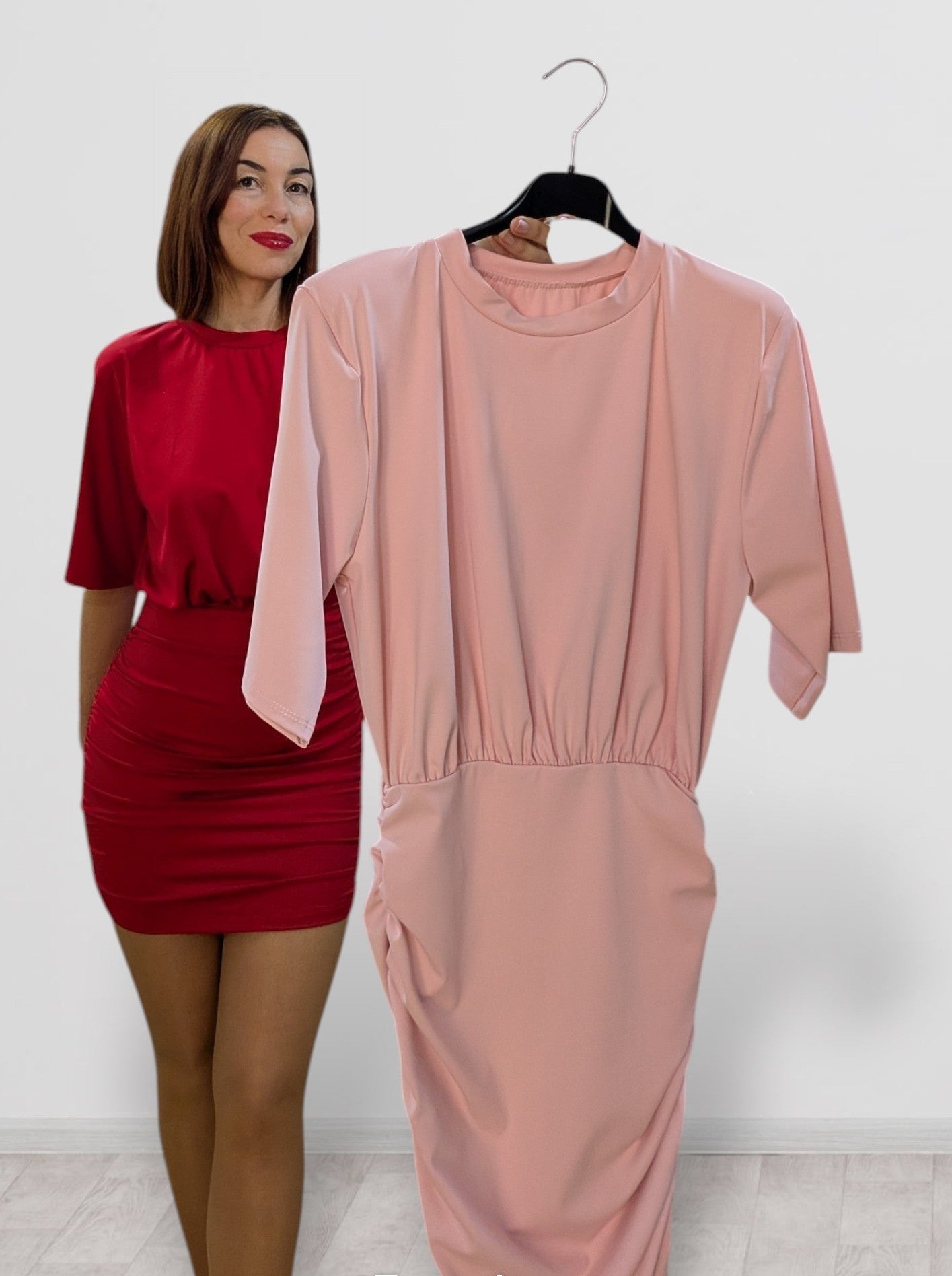 Vestido Drapeado