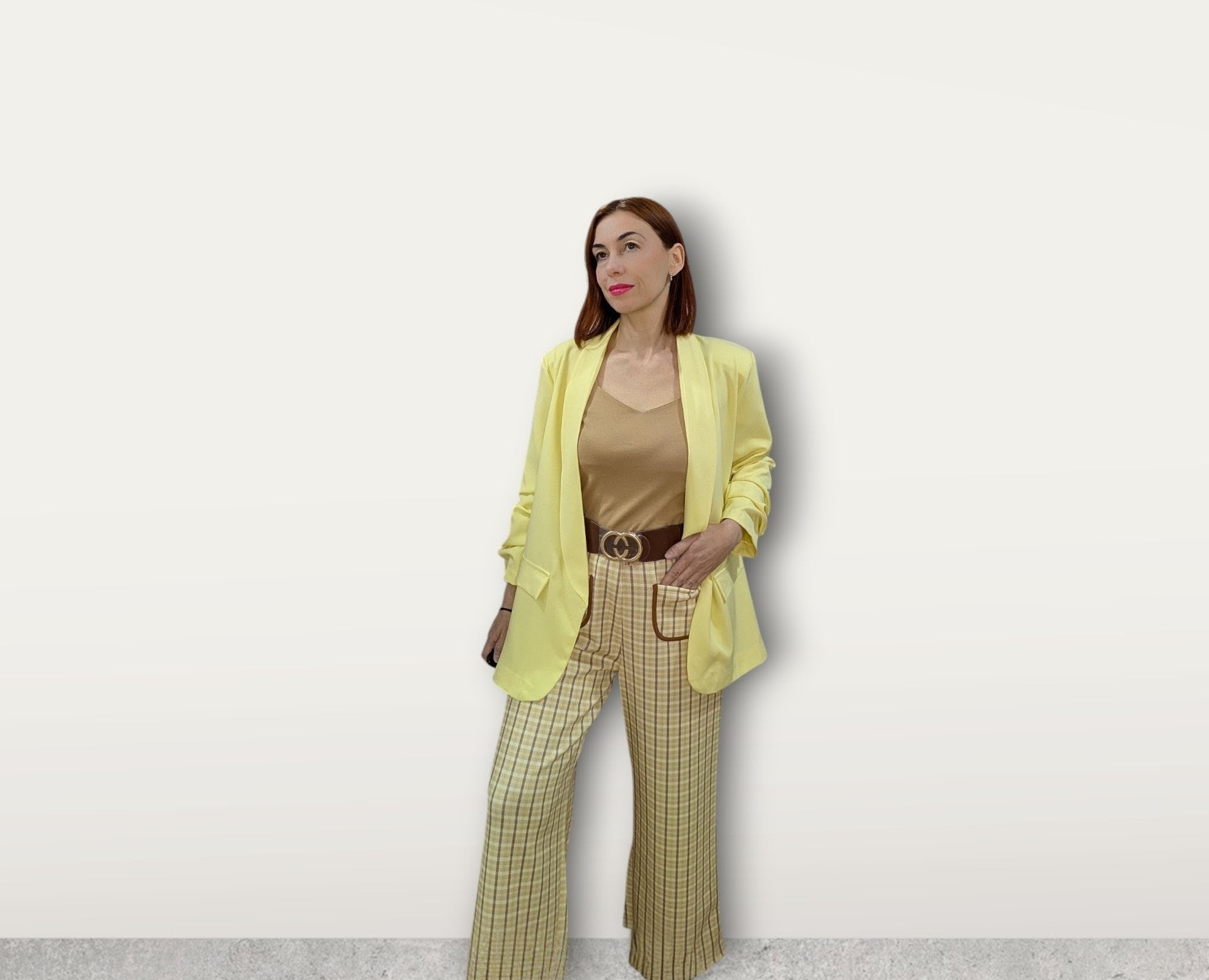 Pantalón cuadros