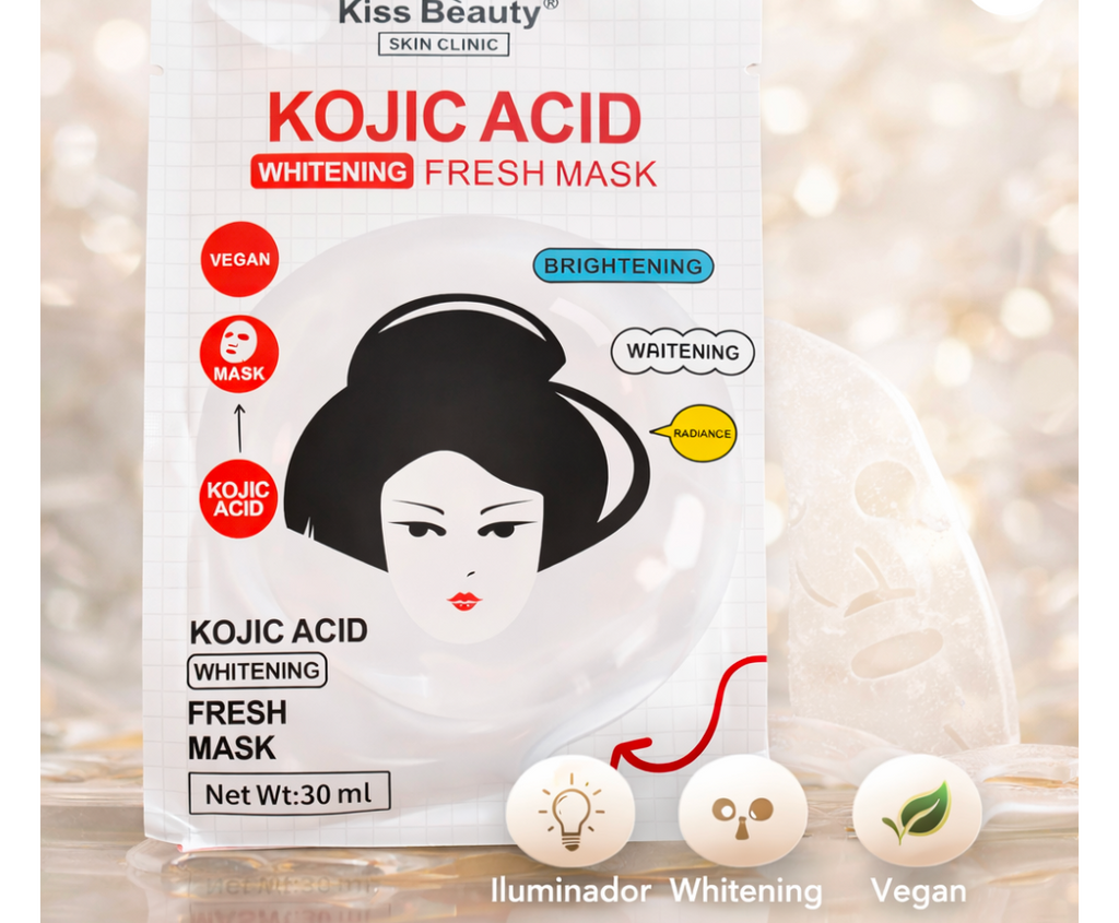 Mascarilla facial ácido kojic