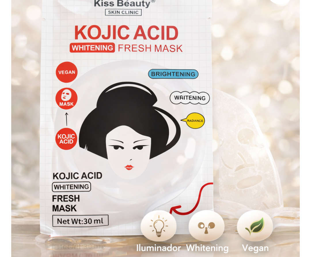 Mascarilla facial ácido kojic
