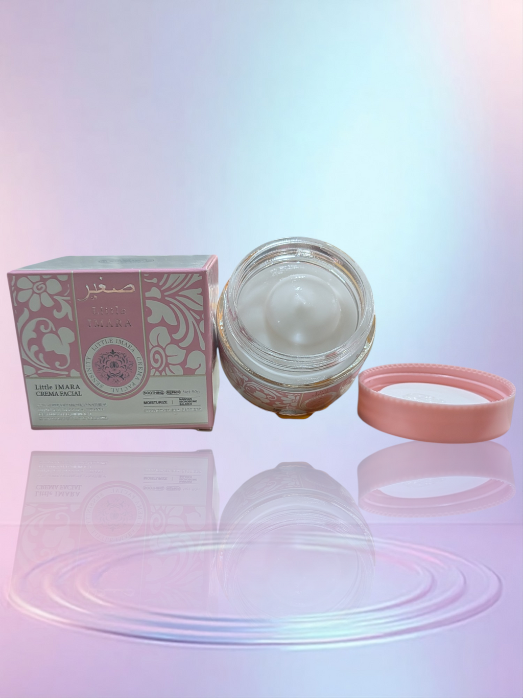 Crema facial repara y calma