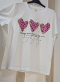 Camiseta Corazones