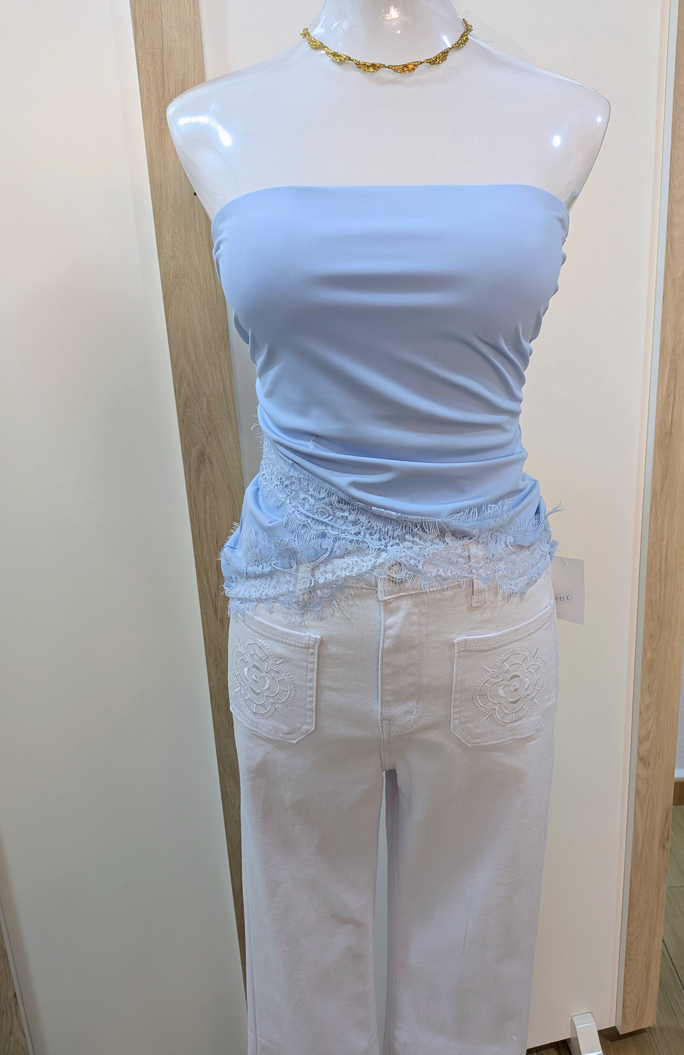 Top encaje