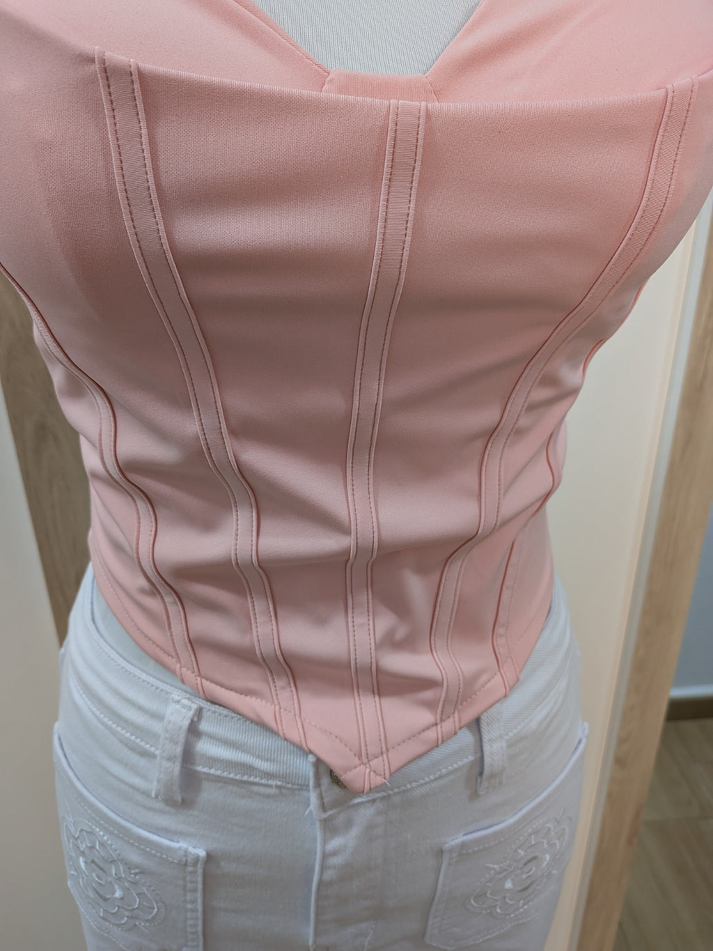 Top escote corazón