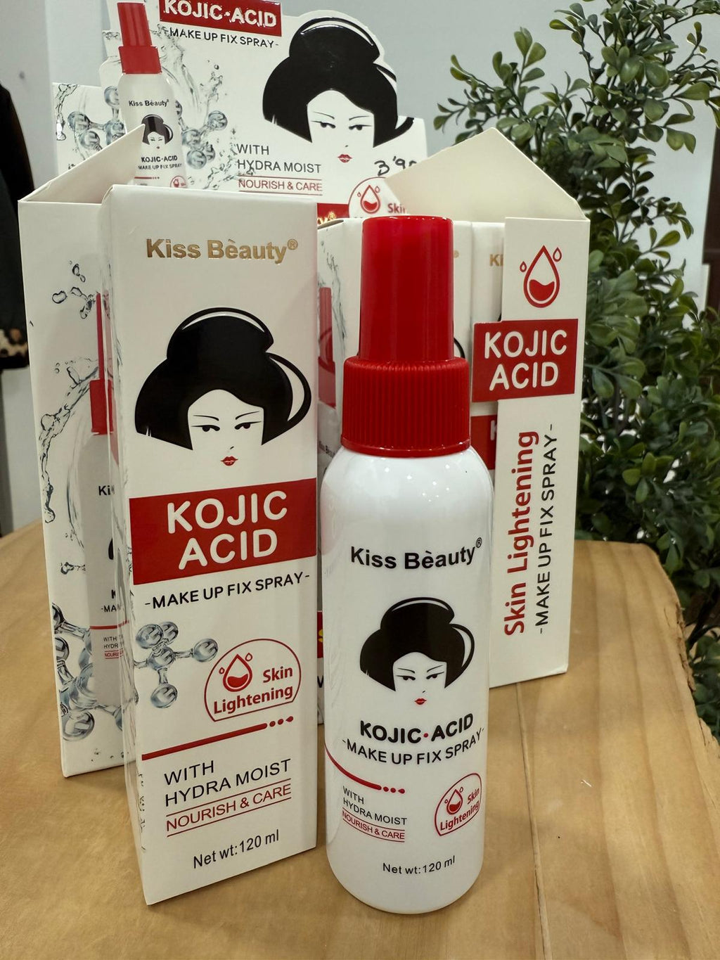 Fijador de maquillaje ácido kojic